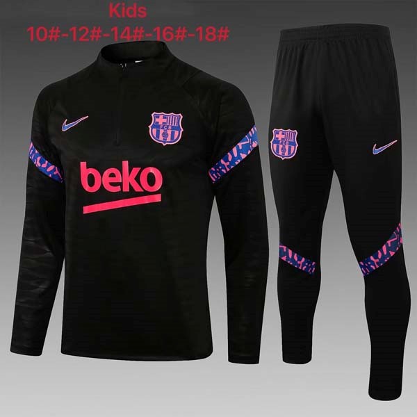 Niño Sudadera De Training Barcelona 2022 Negro